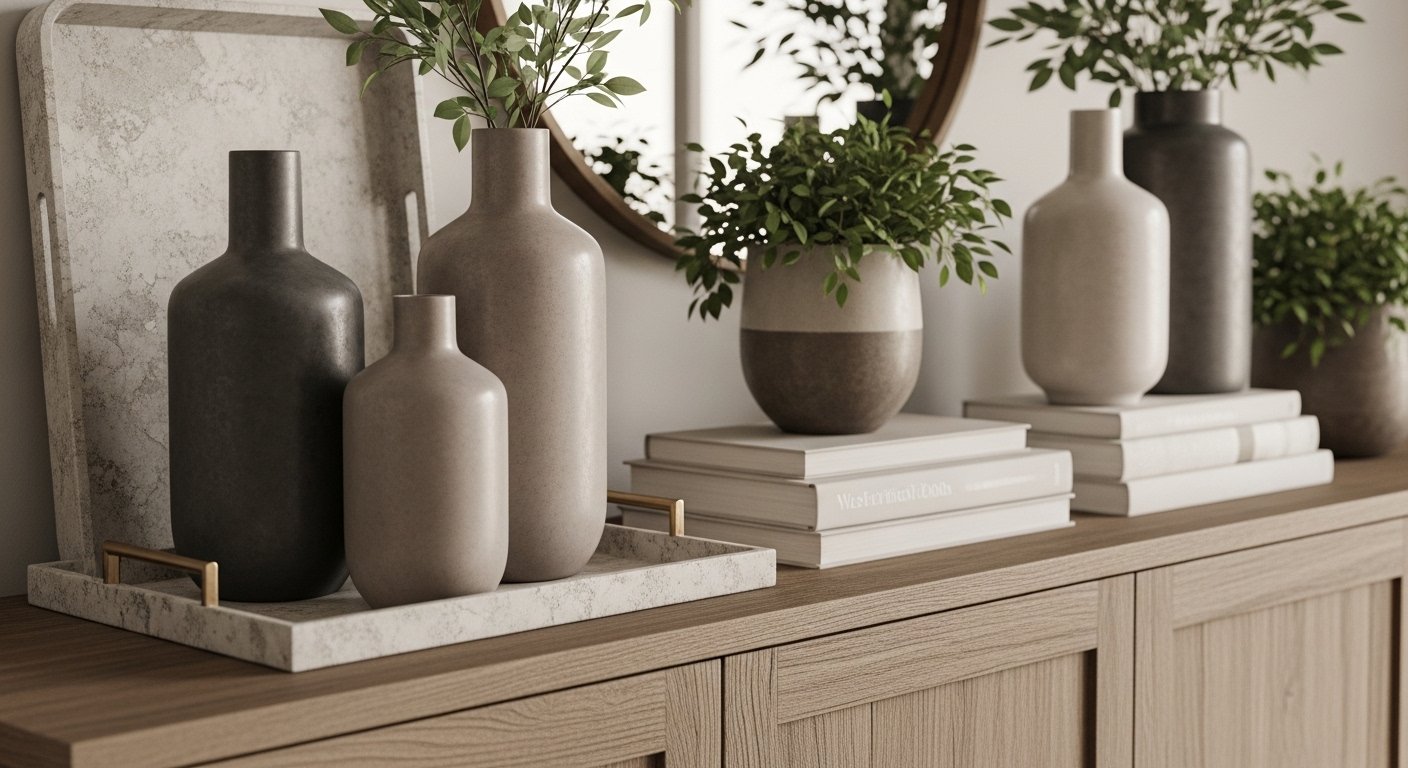 23 Chic Living Room Buffet Cabinet Decor Ideas That Impress