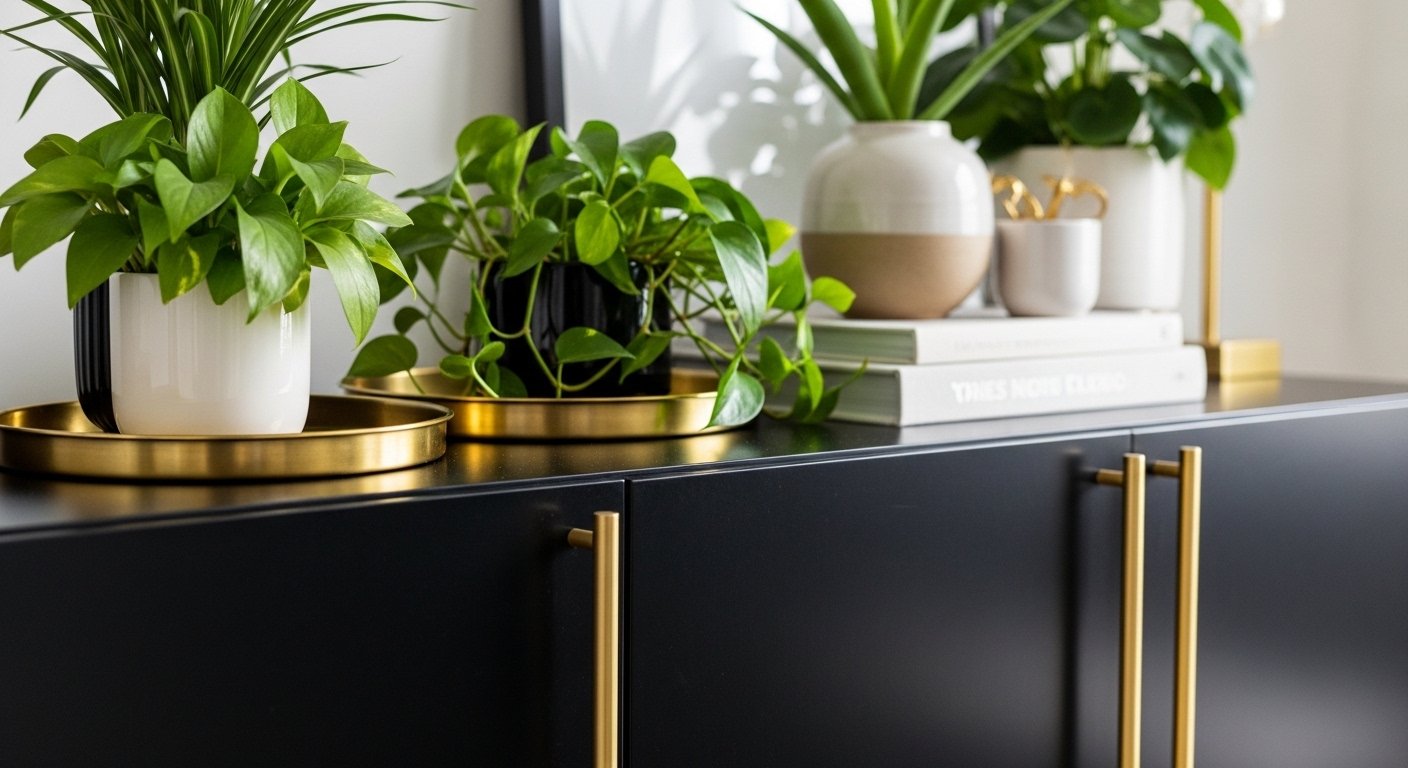 11 Bold Living Room Black Cabinet Decor Ideas That Pop