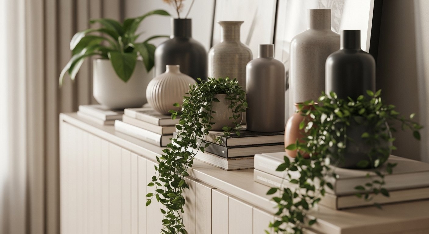 15 Fresh Living Room Cabinet Decor Ideas That Shine