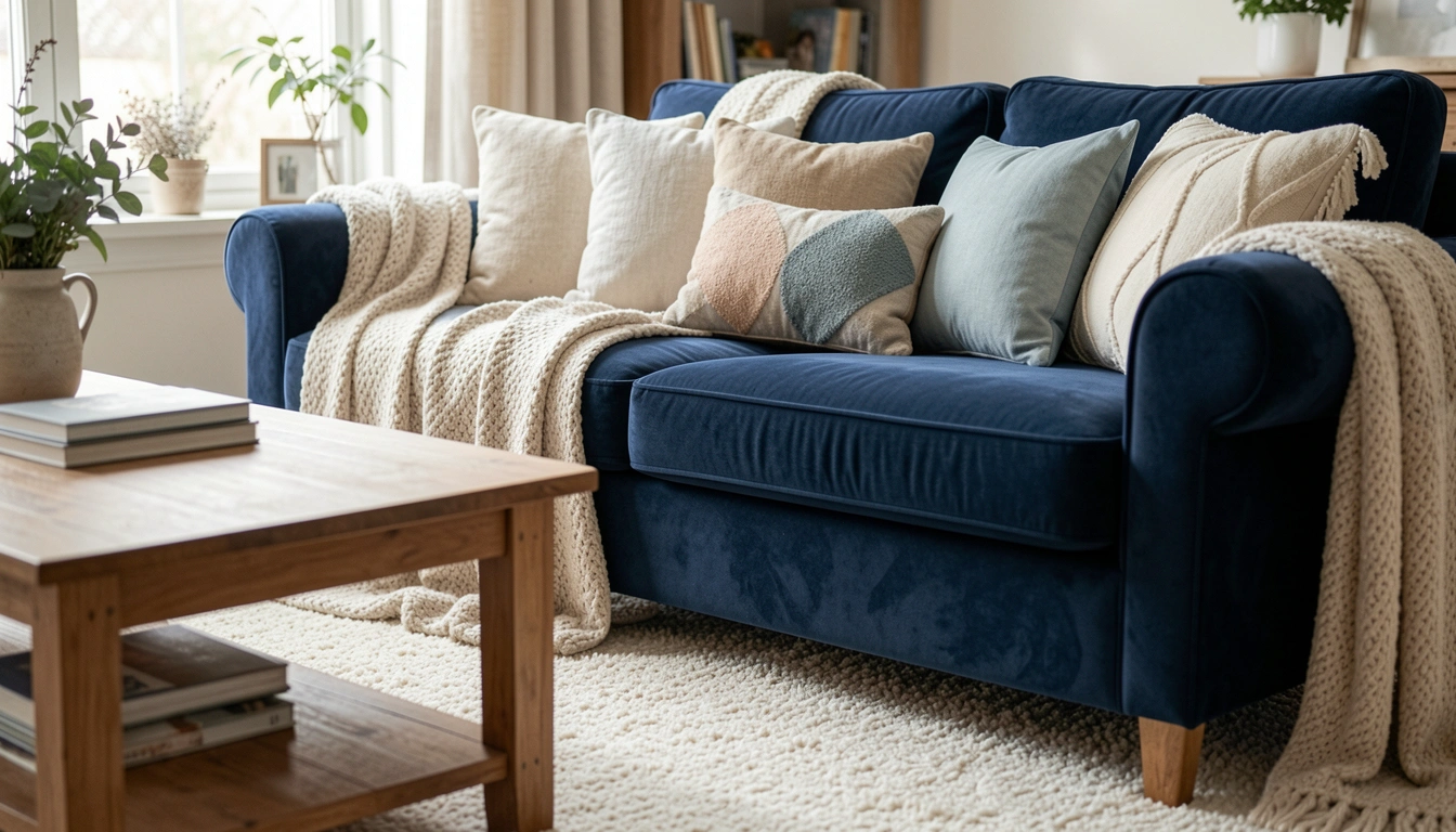 17 Fresh Living Room Blue Sofa Carpet Ideas That Pop