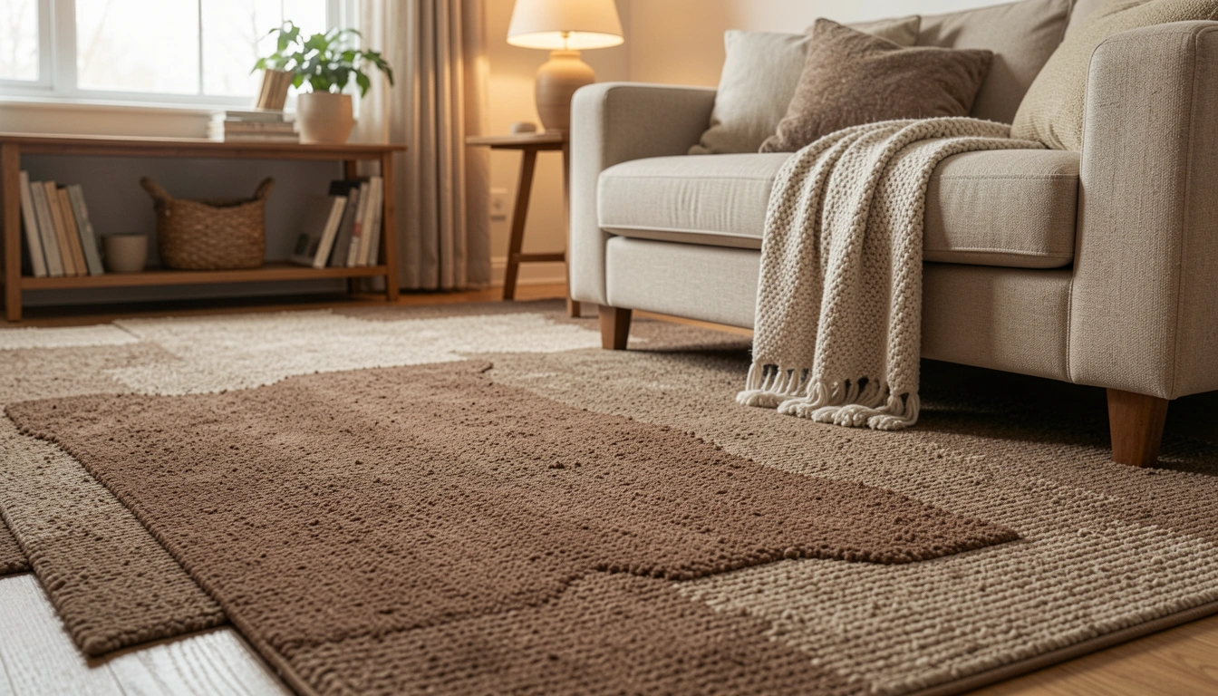 10 Rich Living Room Brown Carpet Ideas That Add Depth