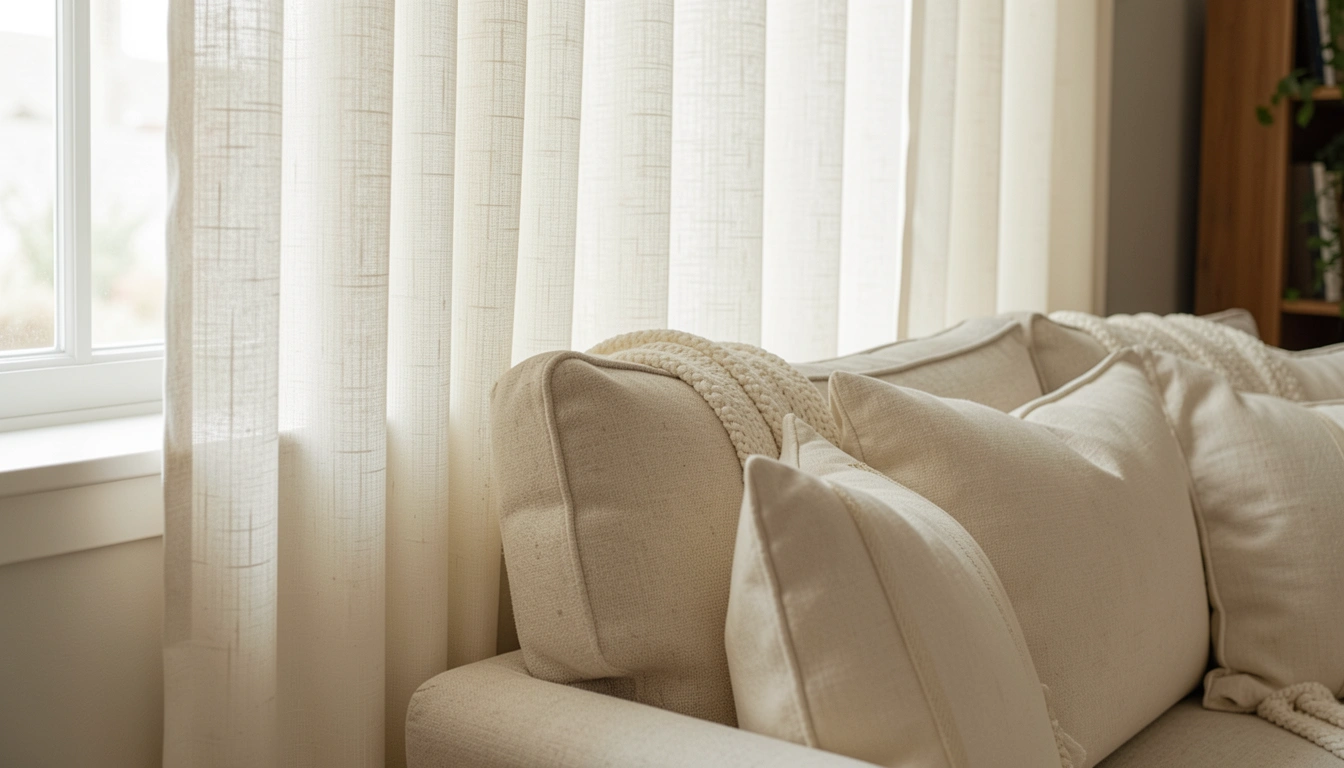7 Soft Living Room Curtains Behind The Couch That Flow