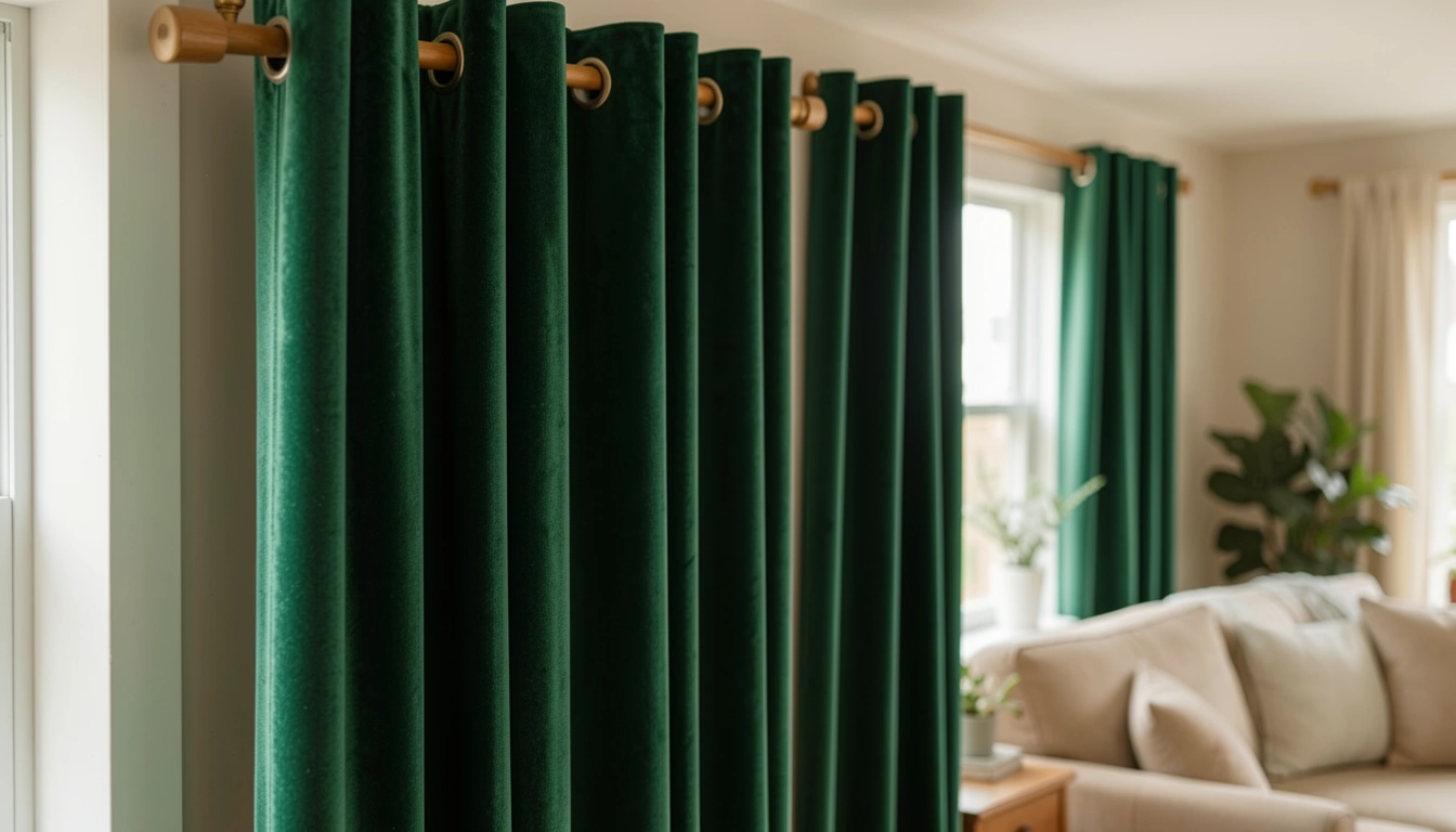 17 Vivid Living Room Curtain Color Ideas That Pop