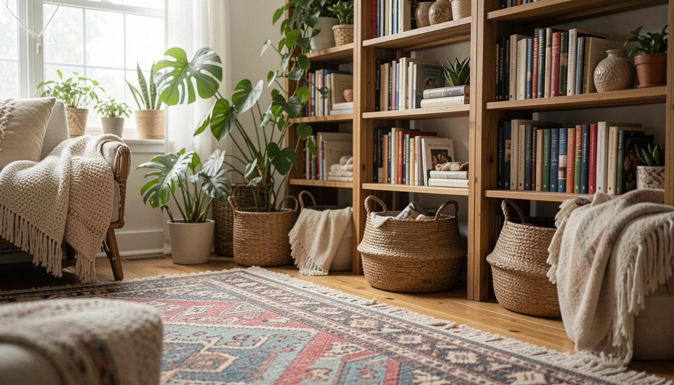 15 Boho Library Living Room Decor Ideas That Feel Free