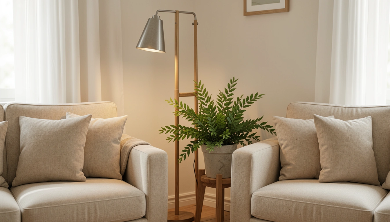 21 Neat Living Room Corner Decor Between Sofas That Flows