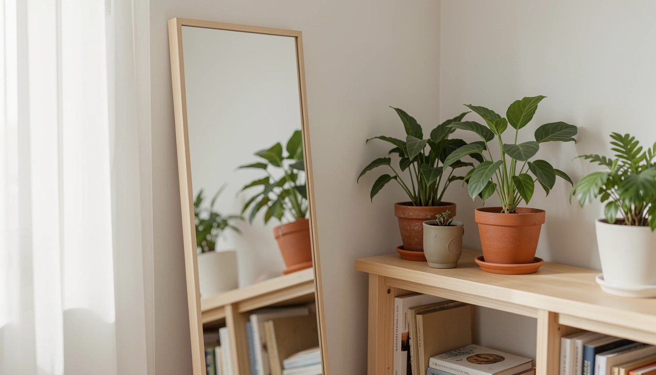 13 Light Living Room Corner Decor With Mirror That Expands