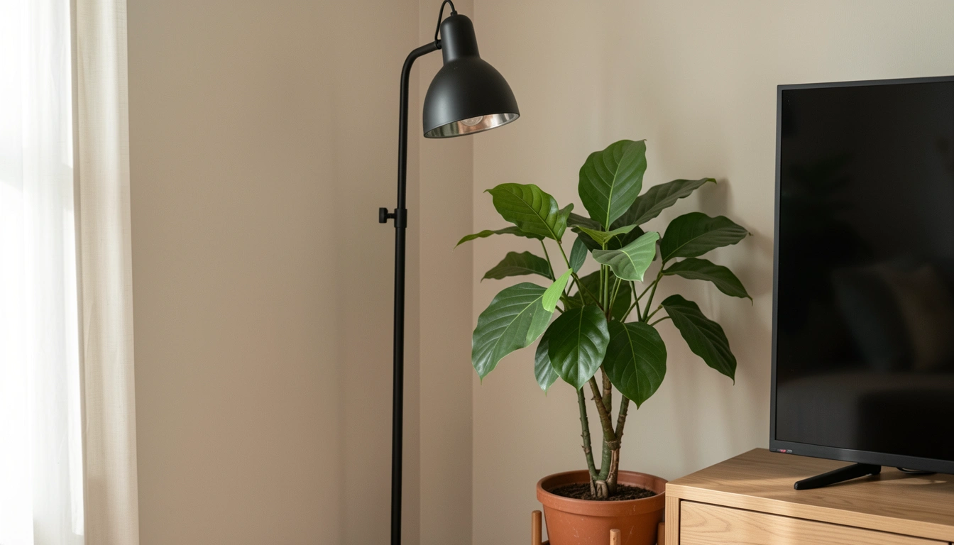 10 Sleek Living Room Corner Decor Beside The TV That Fits