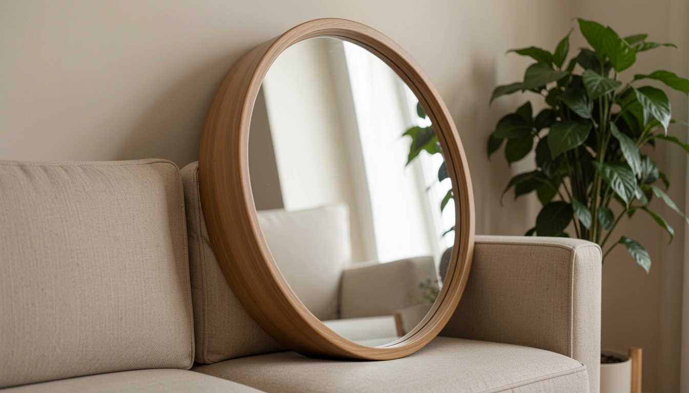 11 Chic Living Room Mirror Ideas Behind The Sofa You’ll Love