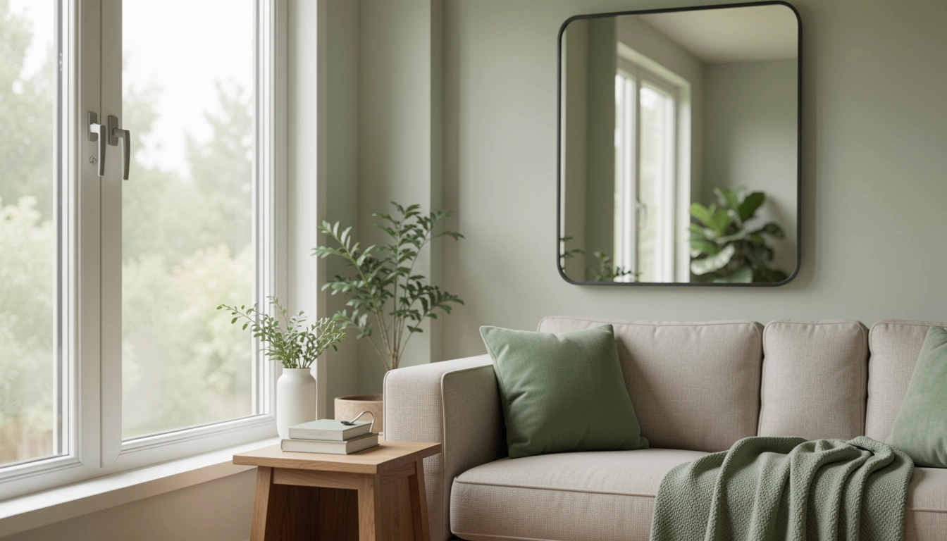 21 Sleek Living Room Wall Mirror Ideas That Expand Space