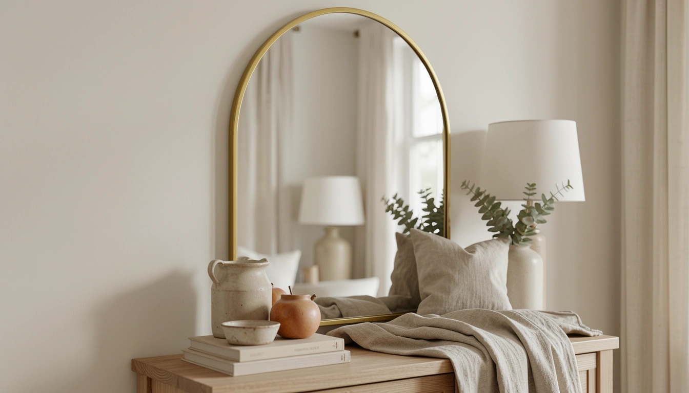 17 Soft Living Room Mirror Ideas Above The Table That Glow