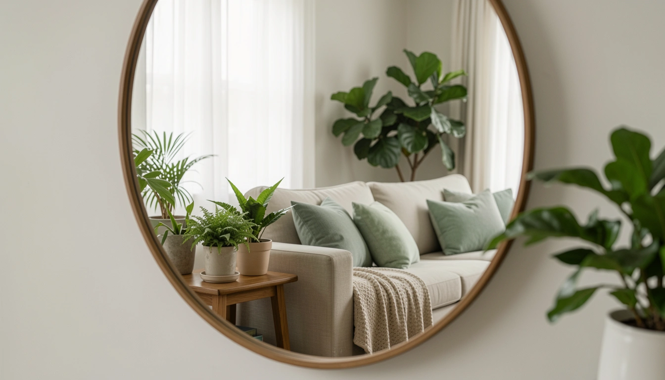 10 Living Room Round Mirror Ideas That Feel Modern