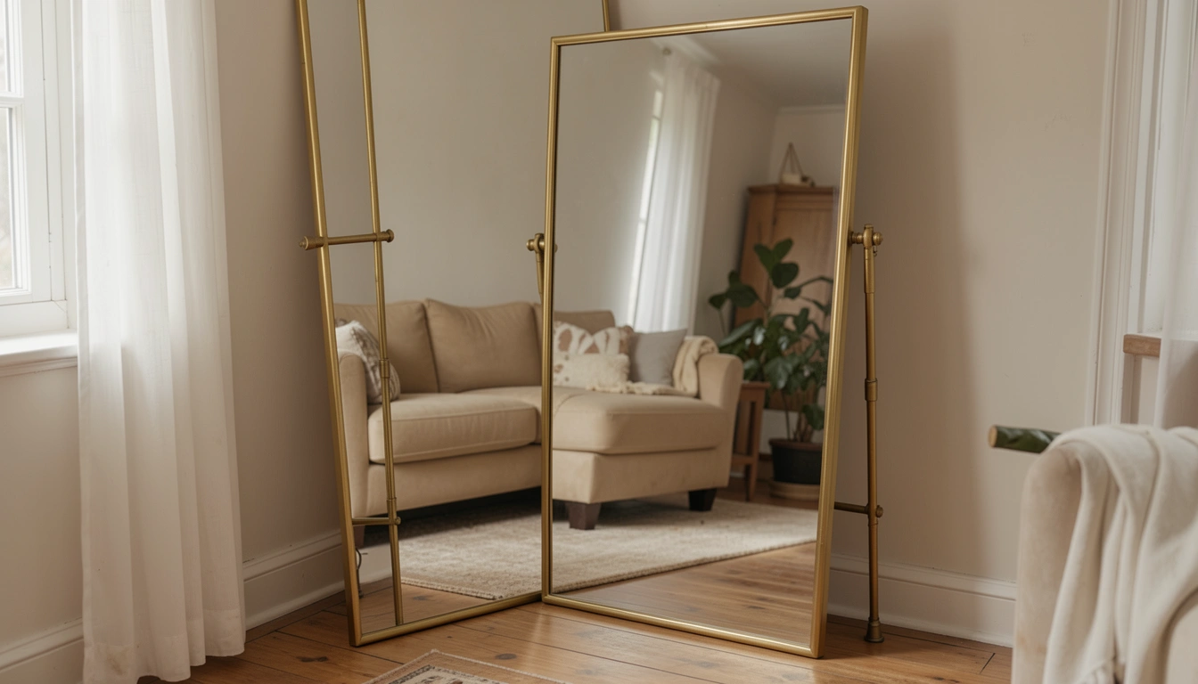 23 Whole Body Mirror Living Room Ideas That Look Elegant