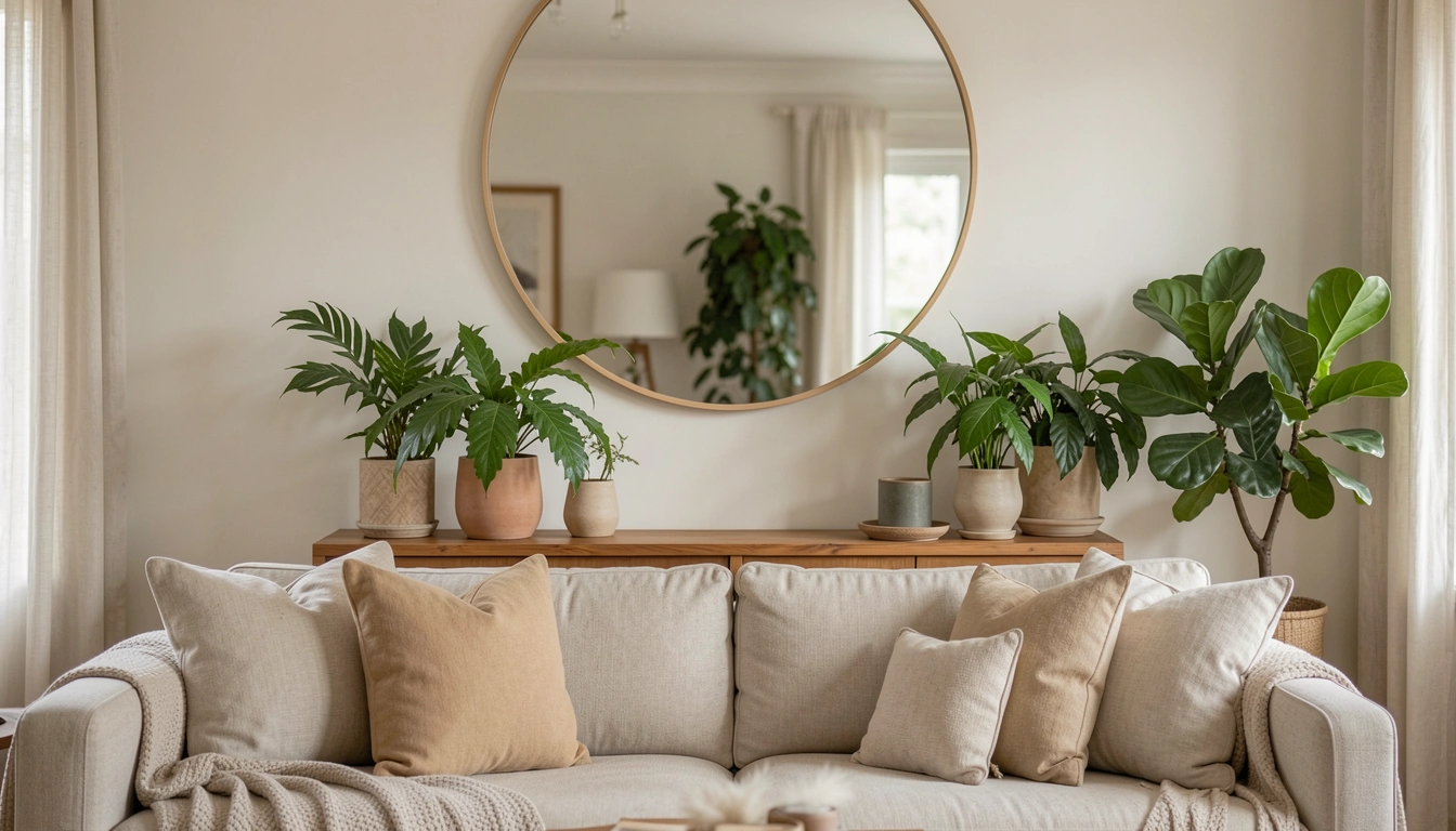 21 Circle Mirror In Living Room Ideas That Stand Out